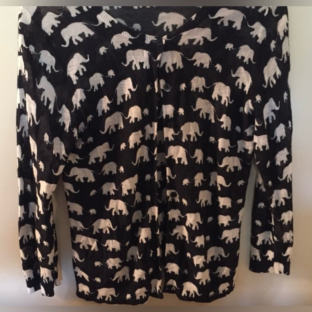 Darling navy cardigan sweater. Size XS